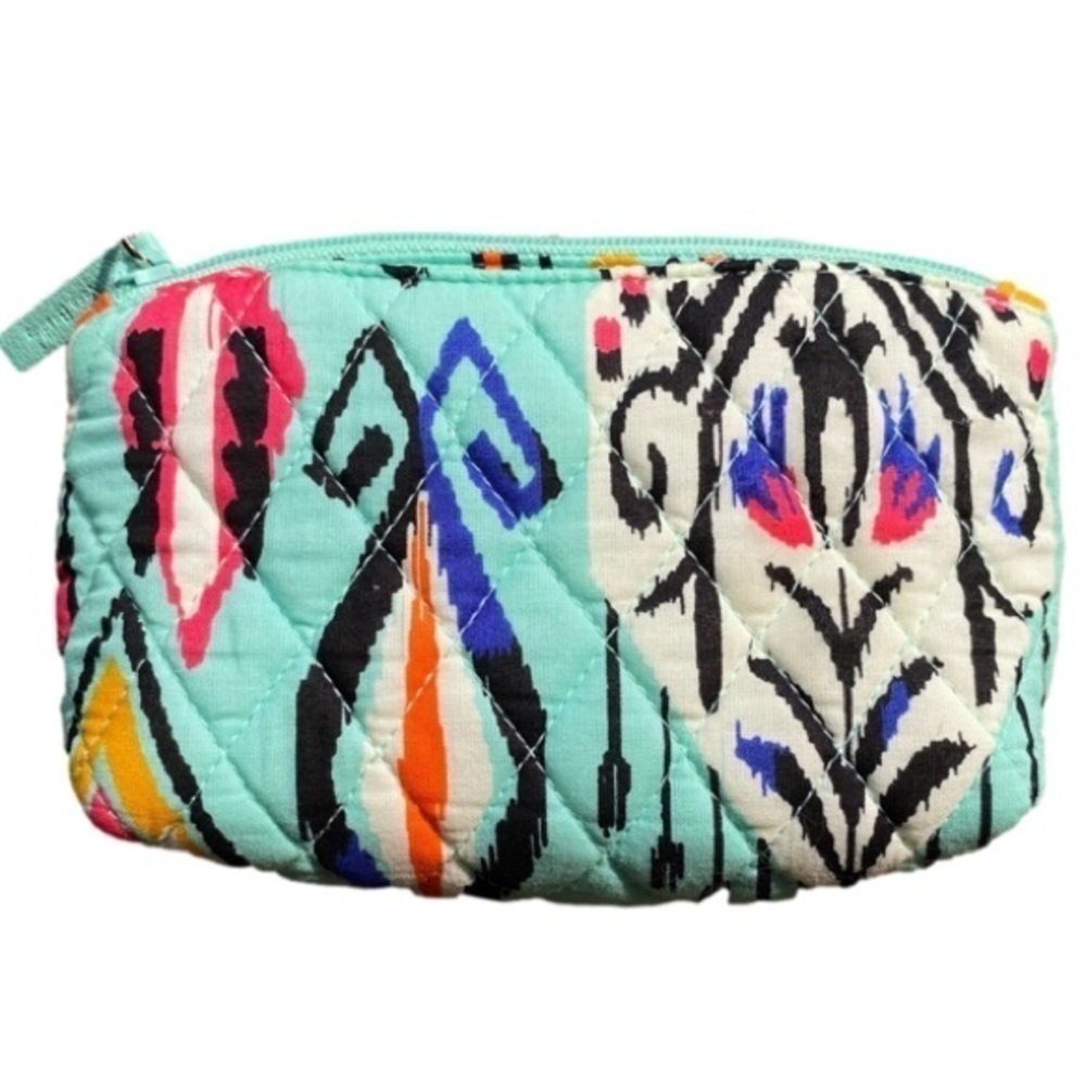 VERA BRADLEY Pueblo Cosmetic Bag with Attached Mirror